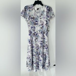 Komarov floral dress in wild garden size L.